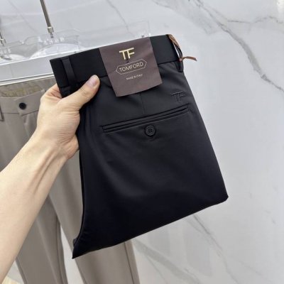 tf 2025春夏新品休闲裤西裤，官网同步发售，裤身工艺设计，进口客供辅料、面料定制，代工厂P出品免检！每个细节做到极致，原版五金配件，潮范十足、上身有型帅气，