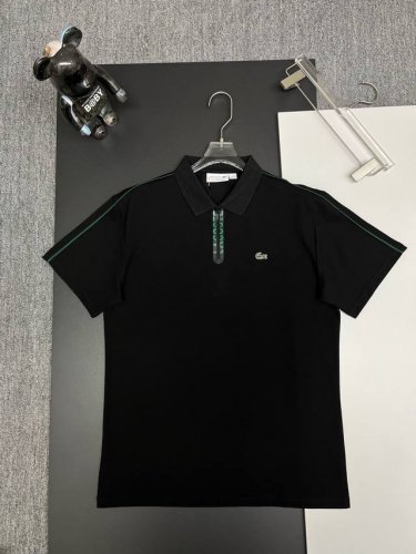Lacoste 鳄鱼 刺绣新款polo衫 原版面料 原版订制辅料 官方同款 采用210克纯棉珠地面料，定制 同缸染面料 手感非常舒服爽滑 版型挺阔有型 一线品牌