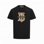 burberry 巴宝莉 25Ss 格纹Tb贴布刺绣字母短袖 定织定染26支240G精梳棉面料 上身非常柔软舒适 tb字母格纹贴布田岛机刺绣 绣体饱满圆润 刺绣