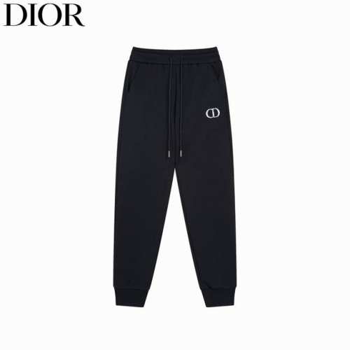 dior 迪奥 24Fw前后绣花Logo长裤 秋冬系列 男士休闲抽绳束脚裤 休闲卫裤 贸易公司渠道订单 官网专柜在售系列 秋冬裤装常青系列 业内首发 打造高端都