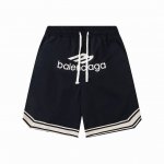 上新 款号 G030 balenciaga巴黎世家新款字母刺绣Logo织带短裤情侣款五分裤 1采用高精度酷丝绵精梳面料 清爽丝滑透气 告别厚重感 上身超级有型