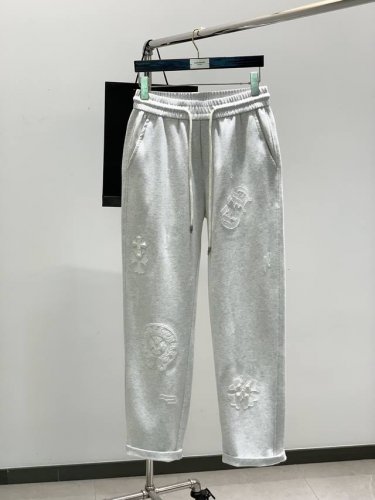 chrome Hearts 克罗心，2025春季新品，专柜同步有售，原单狠货，时尚休闲裤，采用进口原版面料，顶级刺绣工艺字母图案Logo，原版五金辅料装饰，独特