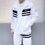 蒙口 2025夏季防晒衣短裤套装，海外专柜同步 轻薄高品质面料奢华高级定制 任何人都可以轻松驾驭，客供进口聚纤维面料 手软舒适有型 吸汗透气 ，外贸公司订单，N