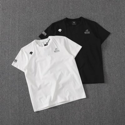 官网在售一比一复刻 迪桑特Descente Gbr & Sco 铁人三项队联名速干透气款短袖T恤 男女同款 后背带标热卖款经典宽松版型这一款上身简直帅的不行没有