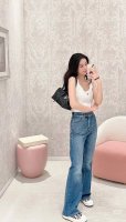Dio* 25Ss春夏新款 字母刺绣棉质罗纹背心 原版开发 高版出品 简约实穿又不失高级感的小背心 简直就是凹造型神器 个性十足 时髦又带着一丝性感 真的超绝细