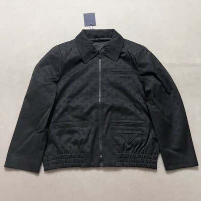Lv满印花卉西服外套 带垫肩