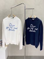 Dior迪奥独家专供新款原单男士休闲秋冬毛衣 高端定制 高端版本 时尚百搭爆款进口面料 手感超柔软细腻 保暖舒适 穿着亲肤舒适 高端精品 代工厂p精细做工 上身