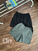 颜色：黑色，灰色 尺码：M到Xl On昂跑Aii-Day Shorts Movement男款运动速干拼接廓形短裤！ 线上700+ 小昂家主打跑步鞋，相关New Arrivals装备