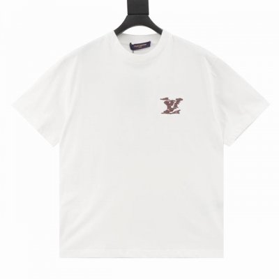 Louis Vuitton路易威登 老花贴皮刺绣 短袖 Size：Xs-Xl