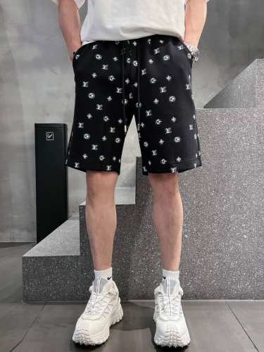 lv 25Ss新款太空棉质空气层休闲短裤 五金辅料全部定制 棉质弹力面料 码数M-Xxxl