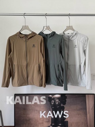 kailas凯乐石日光防御系统 夏季蝉翼防晒衣** Upf70+防晒矩阵｜蝉翼级0.03Cm轻量防护层 穹顶式循环风道｜腋下立体网孔加速空气对流 三防连帽结构｜