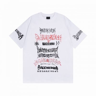 BALENCIAGA 巴黎世家2025 SS 龙年限定印花短袖T恤 本市场No.1的质量 真正天花板品质 全部原版开发注意细节图 避免被盗图商家混发 正确260
