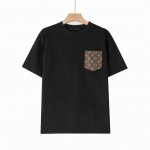 供 顶级版本 Lv 路易威登 24 Ss春夏最新款圆领时尚短袖T恤，官网同步，专柜纯棉面料！贴肤舒适，耐看又好穿，经典简约Logo设计，原厂工艺一丝不苟，定制2