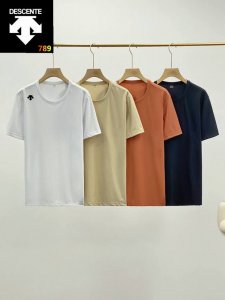 迪桑特 上身显瘦有型 本期重点推荐 迪家同款夏季薄款圆领轻量化系列冰丝速干运动休闲短袖T恤 户外飞禽单品 性价比一步到位 用的都是功能性面料 轻量化 速干 透气