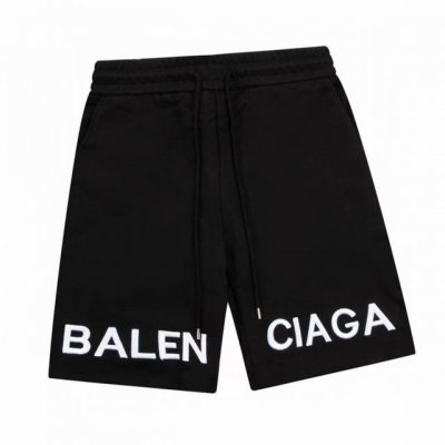 巴黎世家 Balenciaga 春夏新品 立体字母刺绣休闲短裤 五分裤、高品质纯棉 面料、特别手感、超级质感 舒适柔软透气 休闲宽松版型 潮流男女同款 Colo