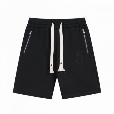 Chrome Hearts 克罗心25Ss 重工侧边拉链短裤 采用460克定织双股纯棉毛圈面料，运用34寸18针进口大圆机织造，内附硅油使面料达到穿身光滑的感觉