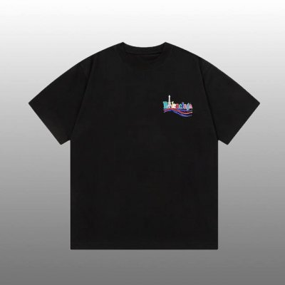 balenciaga 巴黎世家 印花Logo百搭潮流短袖T恤 吊牌 领标 水洗唛 三标齐全 高端26S双纱面料男女同款 尺码：S-Xxl 颜色：黑色，白色