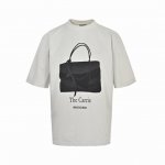 balenciaga 巴黎世家 25Ss 包包印花短袖 原版5.3K购入 巴黎设计师越来越听劝了面料越做越舒服 版型也没有那么夸张了 整体质感细节也非常高级 上