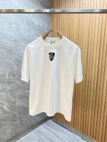 p200Burberry/巴宝莉 2025春夏新品 三标齐全 圆领纯棉短袖T恤 好货不用过多介绍 看细节 专柜码数：M-Xxxl 175/140建议L
