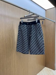 Dior夏季牛仔提花短裤 现货M~Xxxl