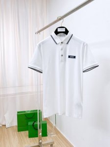 迪奥 %新疆长绒棉 面料柔软舒适透气 2025 夏季 限量款短袖polo系列 -