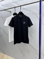 Gvc*纪梵希 2025春夏新款男士翻领polo衫短袖T恤 柜台 同步发售 简洁时尚百搭 高端品质 胸前品牌Logo刺绣设计 袖口特定螺纹针织完美收边，定制进口