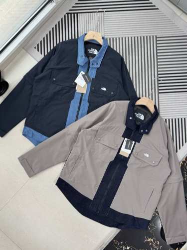 Thenorthface北面Ue先锋设计男牛仔拼接可拆卸软壳外套23新款83pg Tnf北面Ue先锋设计机能牛仔衬衫，官网在售1600+，潮人必备单品！结实耐磨