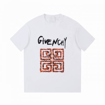 givenchy 纪梵希 新款推荐 印花休闲短袖T恤 面料 240克双纱高密度纯棉面料 - 工艺: 整件衣服采用精密压花工艺 - 男女同款均可驾驭 - 尺码 M