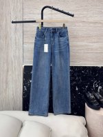 cx080#新款牛仔裤 Dior 字母印花 牛仔棉显瘦牛仔裤 26-30码