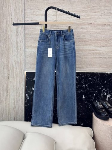 cx080#新款牛仔裤 Dior 字母印花 牛仔棉显瘦牛仔裤 26-30码