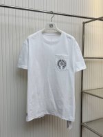 ch 克罗心25Ss口袋马蹄后背满印短袖T恤 Size：S M L