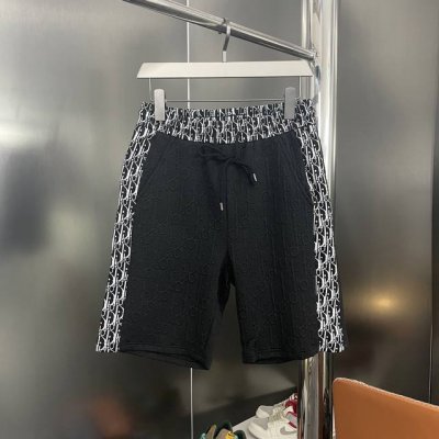上新 纯原臻品 顶级原版复刻 Dior 迪奥2025Ss夏季新款双D定位提花短裤休闲裤 原版面料高版本高品质 网红明星同款 采用专柜双丝光棉原版面料，立体浮雕双