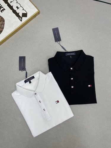 Tommy汤米彩条polo衫短袖！今天带来的单品可谓是经典之作！代工厂p过来的货~贸易商出口订单~他家的东西，不用我多说，可以说目前市面上醉火的热销老美品牌！