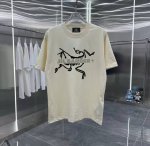 始祖鸟系列 专柜款复古情侣 印花短袖T落肩袖 重磅280G精梳棉材质 透气舒适 版型宽松 进口外贸级专柜印花 随意搓洗不褪色不变形 情侣款 男女同款哦
