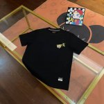 上新， Evisu福神2025新款男士字母达汽车人大M短袖 颜色：黑 尺码：S-Xxl S码 肩宽44 胸围96 衣长68 适合身材 -120斤 M码 肩宽46