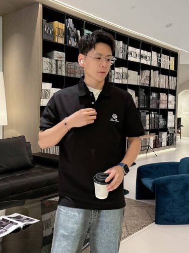 L P2580Ss夏季新款 Logo男士翻领Polo衫！经典商务男款，高端男装的天花板级别的商务男款！简约时尚大气不失优雅，单穿内搭体面过人，品质控 细节控的闭