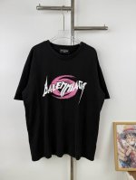 款号X34 Balenciaga 巴黎世家Logo印花短袖T恤 面料采用巴黎Zp定织定染全棉双纱克重260克布面干净布纹清晰，柔软舒适螺纹釆用定染无色差 水洗效