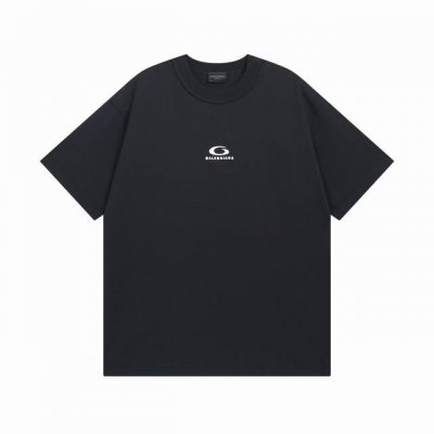 balenciaga 巴黎世家2025 Ss 最新 Sports字母Logo胸前刺绣短袖T恤 本市场No.1的质量 真正天花板品质 全部原版开发注意细节图 避免