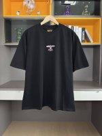 Boy Eastern2025新款印花圆领宽松T恤，采用240克双纱布料，男女同款 颜色：黑，粉 尺码：M-Xxl 款号：717