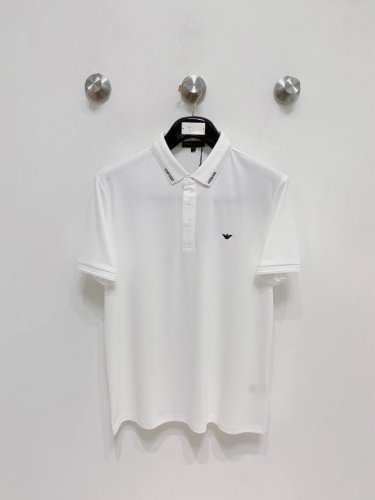 新品上市 阿玛尼 2025Ss夏季新款字母Logo男士翻领Polo衫！经典商务男款，高端男装的天花板级别的商务男款！简约时尚大气不失优雅，单穿内搭体面过人，品质