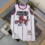 上新 款号：Yss01 顶级刺绣 2025新款Nba耐克Nike猛龙队麦迪特别限定刺绣1号球衣篮球服，“Raptors”字样醒目张扬，猛龙持球的图案动感十足，将