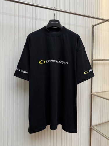 bal 巴黎25Ss循环系列字母刺绣短袖T恤 Size：1 2 3