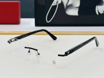 Cartier-卡家 Ct0453O Size 56口16-145 不挑脸型 简约大气 时尚休闲 L框型简约