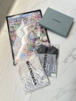 顶级版本 Blcg Vogue灯塔短袖 25Ss官网在售巴黎世家 Balenciaga Vogue灯塔短袖打底T恤 原版盒子10可配 包装不退换 要盒子的报单记