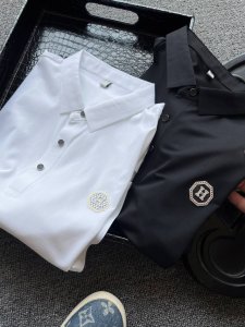 主推 顶级天蚕丝面料！ 人气爆款！Hermes 爱马仕专柜新品冰氧天蚕丝无痕短袖polo衫！恒隆在售万元级，款号：1236 爱马仕家今年最新液氨冰氧双处理天蚕丝