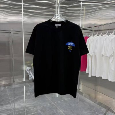 car 2025春夏新款 个性印花 圆领T恤 实物很棒男女同款宽松版 尺码S M L Xl Xxl 五个码 黑色 白色 绿色