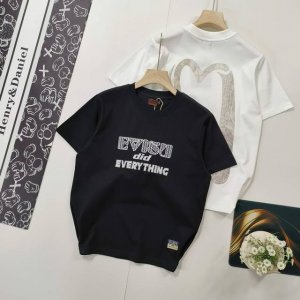尺码S-2Xl掌柜推荐 evisu 福神 2025年春季新品 男士海鸥大M印花短袖T恤 原版面料高版本高品质 网红明星同款 休闲单品易于搭配 人气一直居高不下