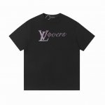 Lv 驴家 25Ss新款浙变字母印花 短袖 高品质 面料- 采用260克双股精梳棉面料.索罗纳螺纹订织订染国标一级面料 辅料：官网原版三标Logo 尺码： S