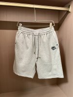 dior 2025夏季短裤！百搭松紧腰休闲五分裤！松紧腰 两侧插袋 面料采用客供定织高支纯棉料，上身透气，柔软亲肤，手感细腻、 腰部针织松紧腰加抽绳，上身不用担