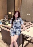 p260 新款上市 爆款驴家 高端家居服套装 短袖短裤 男女同款，采用高定韩国丝面料，上身效果舒适，尺码M—3Xl（真丝产品切勿机洗，建议手洗或者洗衣袋洗）